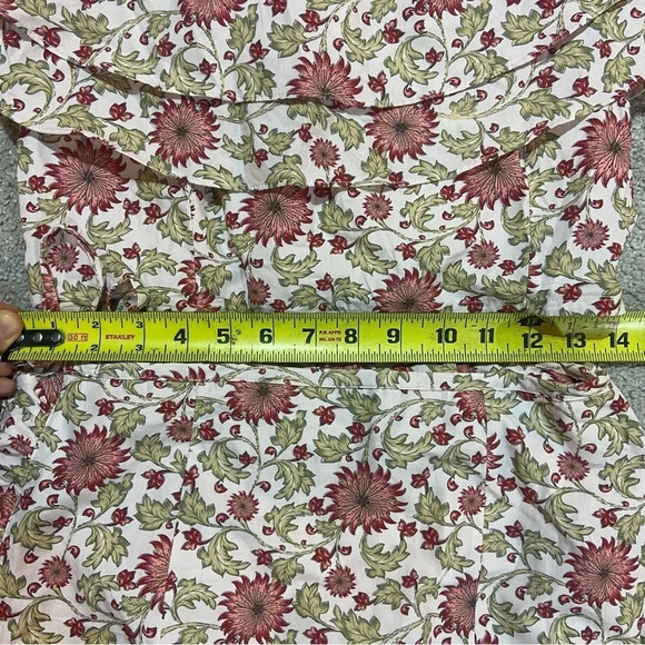 Anthropologie Forever That Girl Floral Ruffled Wrap Skirt Set Sz M NEW - Picture 4 of 7